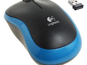 LOGITECH M185 Wireless Mouse - BLUE - EWR2
