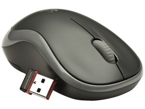 LOGITECH M185 Wireless Mouse - SWIFT GREY - EWR2