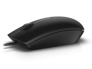 Dell Optical Mouse-MS116 - Black