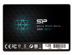 Silicon Power Ace - A55 128GB SSD SATAIII (3D NAND) 3D NAND, SLC Cache, 7mm 2.5'' Blue - Max 550/420 MB/s - Full Capacity