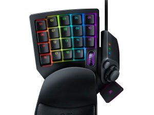 Razer Tartarus V2, Mecha-Membrane Technology, 32 fully programmable keys, Unlimited macro lengths, 1000Hz Ultrapolling, Ergonomic palm rest, Razer Chroma, Full anti-ghosting