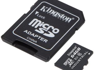 Kingston 64GB microSDXC Endurance 95R/30W C10 A1 UHS-I Card Only