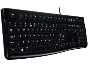 LOGITECH Corded  Keyboard K120 - Business EMEA - Bulgarian layout - BLACK