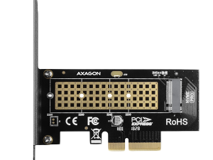 AXAGON PCEM2-N PCI-E 3.0 4x - M.2 SSD NVMe, up to 80mm SSD