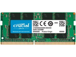 Crucial 8GB DDR4-3200 SODIMM CL22 (8Gbit/16Gbit)