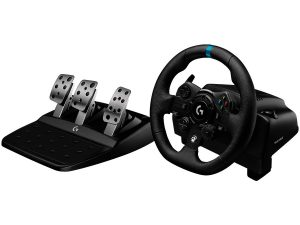 LOGITECH G923 Racing Wheel and Pedals - PC/XB - BLACK - USB