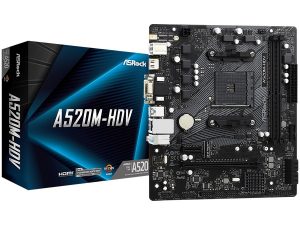ASROCK A520-HDV mATX AM4 DDR4