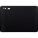 CANYON MP-4, Mouse pad,350X250X3MM,Multipandex,fully black with our logo (non gaming),blister cardboard