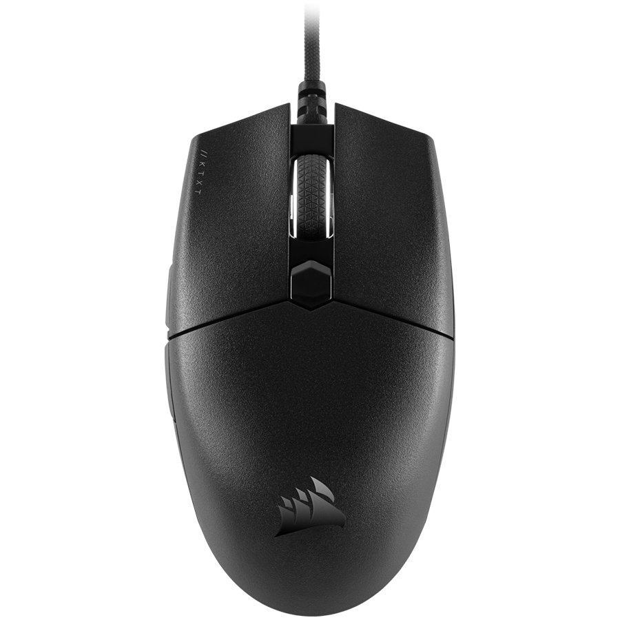 CORSAIR KATAR PRO XT, Wired, Black, Backlit RGB LED, 18000 DPI, Optical