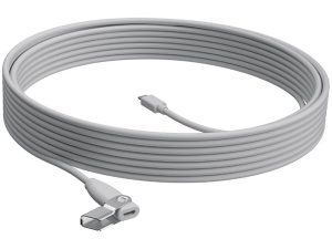 LOGITECH EXTENTION CABLE for Rally Mic Pod WHITE 10M - WW
