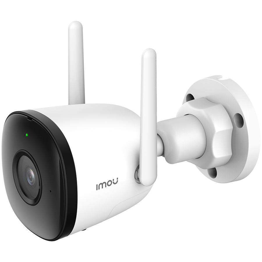 Imou Bullet 2C, Wi-Fi IP camera, 2MP, 1/2.8" progressive CMOS, H.265/H.264, 25fps@1080, 2.8mm lens, field of view 102°, IR up to 30m, 16xDigital Zoom, 1xRJ45, Micro SD up to 256GB, built-in Mic, Motion and Human Detection, IP67.