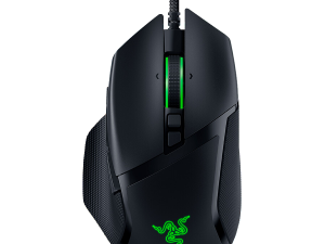 Razer Basilisk V3, 2nd-gen Razer Optical Mouse Switch rated for 70 million clicks, Optical Sensor - 26,000 DPI, 4-way Razer HyperScroll tilt wheel, Electronically actuated notched and free-spinning modes, Razer Speedflex Cable, Razer Chroma RGB
