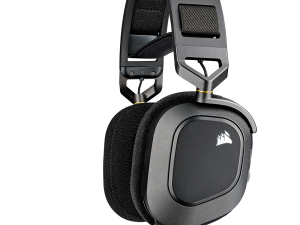CORSAIR HS80 RGB Wireless Headset, Carbon - EU