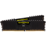 CORSAIR DDR4, 3200MHz 16GB 2x8GB Dimm, 16-20-20-38, XMP 2.0, Vengeance LPX black Heatspreader, Black PCB, 1.35V
