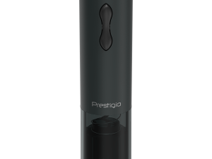 Bolsena, Electric wine opener with Prestigio Logo, aerator , vacuum preserver, Black color