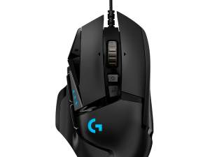LOGITECH G502 Corded Gaming Mouse - HERO - BLACK - USB - EER2