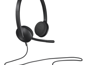 LOGITECH H340 Corded Headset - BLACK - USB
