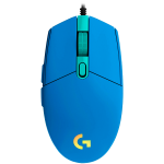 LOGITECH G102 LIGHTSYNC Corded Gaming Mouse - BLUE - USB - EER