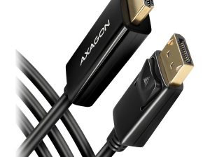 AXAGON RVD-HI14C2 DisplayPort > HDMI 1.4 cable 1.8m 4K/30Hz