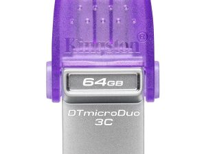 Kingston 64GB DataTraveler microDuo 3C 200MB/s dual USB-A + USB-C