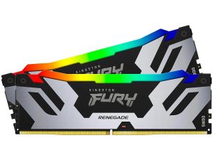 Kingston DRAM 32GB 6400MT/s DDR5 CL32 DIMM (Kit of 2) FURY Renegade RGB XMP