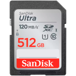 SANDISK Ultra 512GB SDXC Memory Card 150MB/s