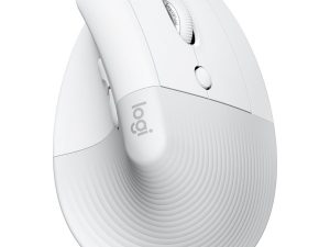 LOGITECH Lift Bluetooth Vertical Ergonomic Mouse - OFF-WHITE/PALE GREY
