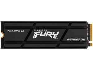 Kingston FURY Renegade 2TB SSD with Heatsink, M.2 2280, PCIe 4.0 NVMe, Read/Write 7300/7000MB/s, Random Read/Write: 1000K/1000K IOPS