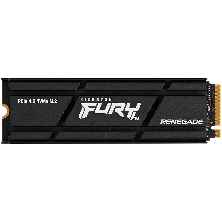 Kingston FURY Renegade 2TB SSD with Heatsink, M.2 2280, PCIe 4.0 NVMe, Read/Write 7300/7000MB/s, Random Read/Write: 1000K/1000K IOPS