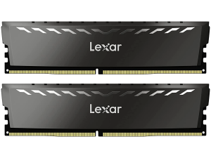 Lexar 2x16GB THOR DDR4 3200 UDIMM XMP Memory with heatsink. Dual pack