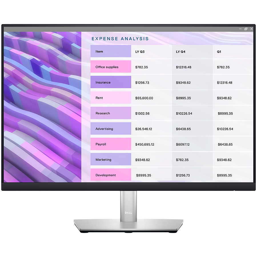 Dell Monitor LED Professional P2723DE, 27", QHD (2560 x 1440), 16:9 60Hz, IPS AG, ComfortView Plus, Flicker Free, 350 cd/m2, 1000:1, 178/178, 8ms/5ms, HDMI, DP, USB-C Daisy Chain, 4 x USB 3.2 Gen 1, LAN, Height, Pivot, Swivel, Tilt adjustable, 3Y