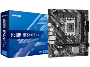 ASROCK H610M-HVS/M.2 R2.0 mATX LGA1700 DDR4