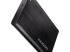 AXAGON EE25-A6C USB-C 3.2 Gen 1 - SATA 6G 2.5" External SCREWLESS ALU RAW box BLACK