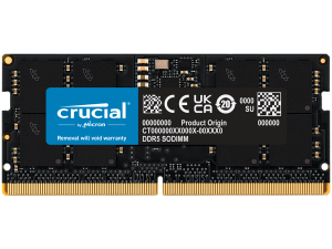 Crucial 16GB DDR5-5600 SODIMM CL46 (16Gbit)
