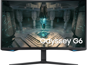 Monitor LED Samsung LS32BG650EUXEN Odyssey G65B, 32'' WQHD Curved 1000R 16:9 (2560x1440) VA 240Hz, 350 cd/2, 2500:1, HDR600, 1ms (GTG), 178/178, FS Premium Pro, G-Sync Compatible, 2xHDMI 2.1, 1xDP 1.4, 1xUSB 3.0, 1xUSB 2.0, RJ-45, WiFi, BT, Speakers 2x5W, Tilt/Swivel/Pivot/HeightAdj (120mm), VESA 100x100, 2Y