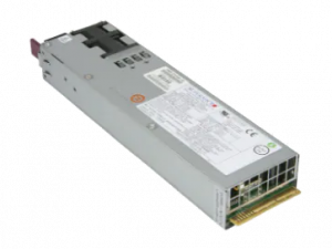 Supermicro 1U 1000W/1600W redundant single output powersupply with inp
