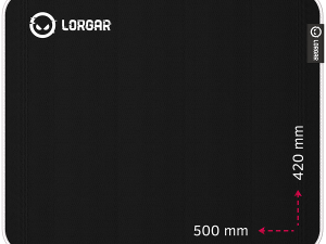 Lorgar Legacer 755, Gaming mouse pad, Ultra-gliding surface, Purple anti-slip rubber base, size: 500mm x 420mm x 3mm, weight 0.45kg