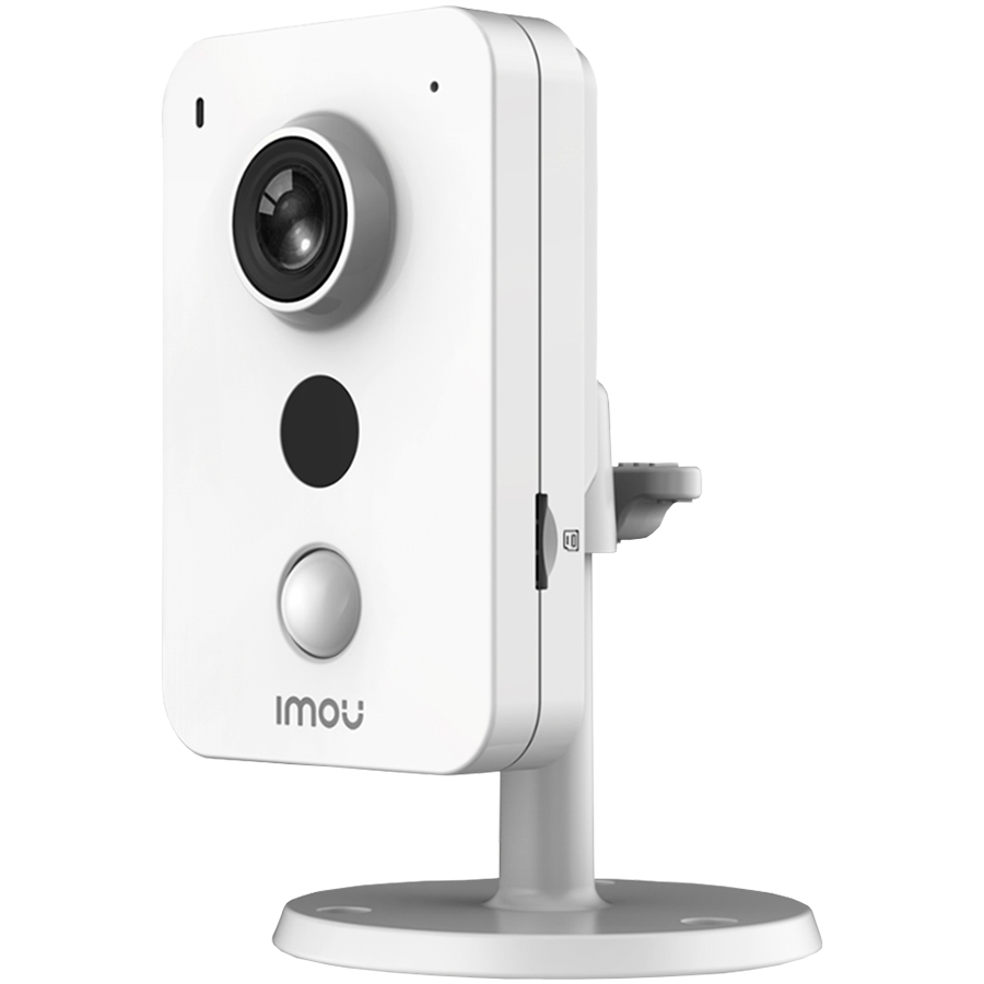 Imou Cube 4MP, PoE, 1/2.7" CMOS, H.265/H.264, 30fps frame rate, 2.8 mm lens, FOV 105°, IR up to 10m, 1 x 100Mbps Ethernet Port, Micro SD up to 256GB, Mic and Speaker, Motion and PIR detection, < 3.6W,