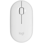 LOGITECH M350S Pebble 2 Bluetooth Mouse - TONAL WHITE