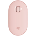 LOGITECH M350S Pebble 2 Bluetooth Mouse - TONAL ROSE