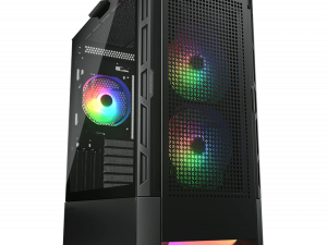COUGAR DUOFACE RGB PC Case, Mid Tower, Black