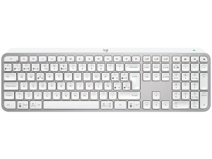 LOGITECH MX Keys S Bluetooth Illuminated Keyboard - PALE GREY - US INT'L