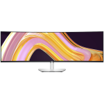 Dell U4924DW Monitor LED UltraSharp 49 Curved, 49", 5K Dual QHD (5120x1440) 60Hz, 32:9, Anti-glare, 3H Hard Coating, ComfortView, IPS Black, 350 cd/m2, 2000:1, 178/178, 5ms/8ms, 2xHDMI, DP, USB-C 3.2 Gen 2, Audio line-out, Height, Swivel, Tilt, 3Y