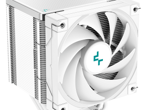 DeepCool AK500 WH, CPU Air Cooler, 1x120mm FK120 PWM Fan, TDP 240W, 5 Heatpipes, White, LGA2066/2011-v3/2011/1700/1200/115x, AMD AM5/AM4, 127x117x158 mm(LxWxH), 3Y, R-AK500-WHNNMT-G