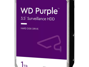 HDD AV WD Purple (3.5'', 1TB, 64MB, 5400 RPM, SATA 6 Gb/s)
