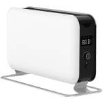 Mill WiFI Gen. 3 1500W portable convection heater, LED display, steel fronts, alu feet, x aluminum heating element, thermostat: Millheat APP + WiFi + Bluetooth. 1 effect level: 1500W