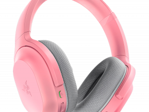 Razer Barracuda Pink, Wireless Multi-platform Gaming and Mobile Headset, Razer TriForce 50mm Drivers, Dual Integrated Noise-Cancelling mics, Pressure-Relieving Memory Foam, THX Spatial Audio, 40hrs, Type-C, Compatible with PC, PlayStation,