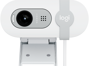 LOGITECH Brio 100 Full HD Webcam - OFF-WHITE - USB