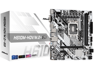 ASROCK H610M-HDV/M.2+ D5 mATX LGA1700 DDR5