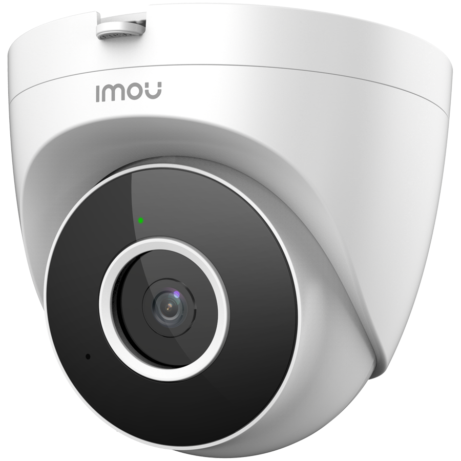 Imou Turret SE Eyball Wi-Fi IP camera, 2MP, 1080P, 1/2.8" CMOS, H.265/H.264, up to 30fps frame rate, 2.8mm lens, 8x Digital Zoom, field of view 92°, IR up to 30m, build in Mic, micro SD up to 256GB, ONVIF, 1xRJ45 10/100, Indor installation.
